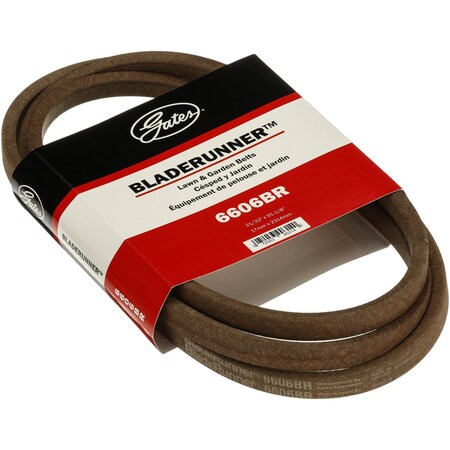 Gates 6606BR FHP V-Belt, 91.1 in Outside Length, 21/32 in Top Width, 9 millimeters Thickness 6606BR